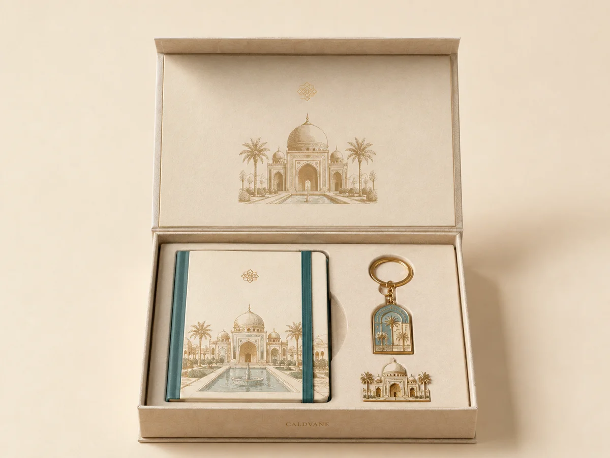 Curated souvenir gift set